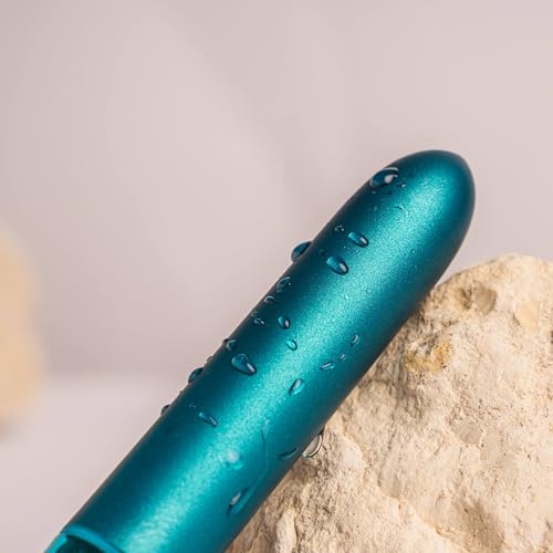 Rocks-Off Touch of Velvet Bullet Vibrator – Peacock Petals, Waterproof, 10 Functions