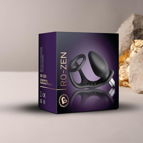 Rocks-Off Zen Smoke C-Ring with Vibrating Prostate Probe