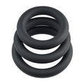 SELOPA 3 Ring Circus Penis Ring Set - 3 Sizes, Silicone, Waterproof