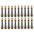 Semperfli Imitation Jungle Cock Cheeks Natural Small (17mm) - 20 Pack