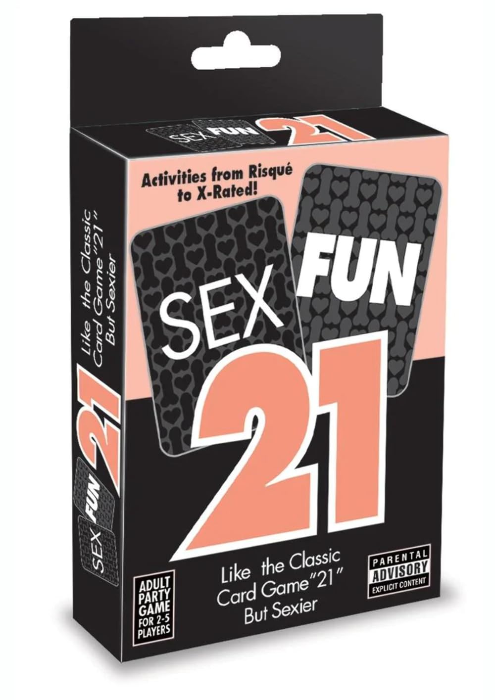 Sex Fun 21 Card Game – Adult Blackjack with Extra Aces and Sexy Challenges