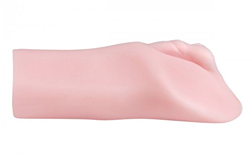 SexFlesh Mini Realistic Tight Pussy Masturbator – Portable TPE Stroker (Pink)
