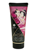 Shunga Kissable Massage Cream, Raspberry Flavor - 7 oz Edible Body Massage Lotion