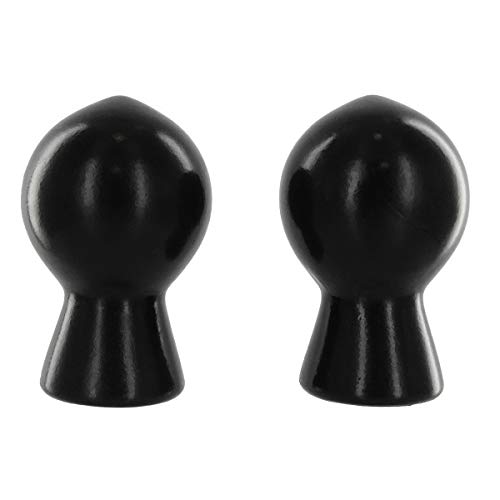 Size Matters Nipple Boosters – Black, Hands-Free Suction Nipple Enlargers for Men and Women