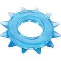 Spartacus Stud Elastomer C Ring, Blue – Phthalate-Free, Stretchy, Studded