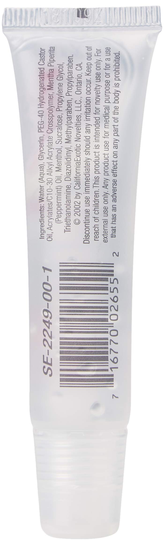 Sta-Erect Nipple Gel – Peppermint Flavored Hardening Gel for Enhanced Sensitivity