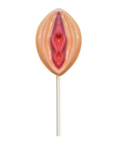 Strawberry Flavored Pussy Pop – Novelty Hard Candy on a Stick by Hott Products