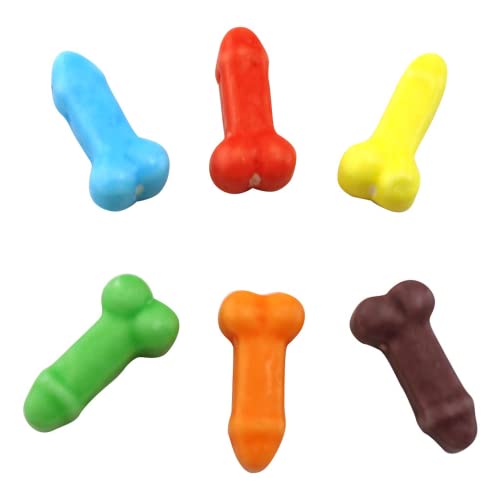 Suck A Bag of Dicks – 100 Pieces of Pecker-Shaped Fruity Candy Gag Gift (3 oz)