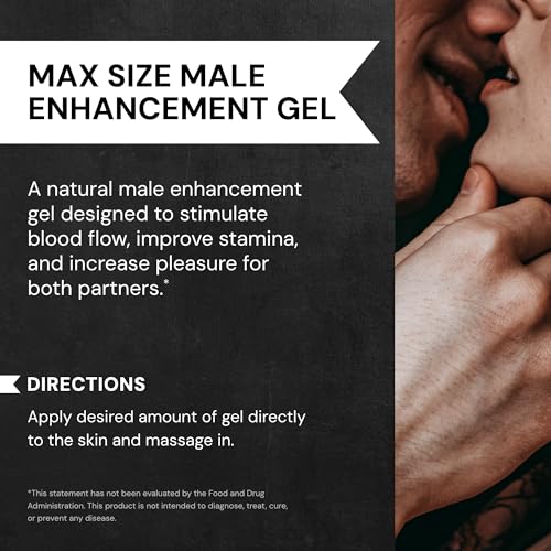 Swiss Navy MAX Size Male Enhancement Cream – Non-Oily, Fast Absorption, Butea Superba – 0.34 oz Trial