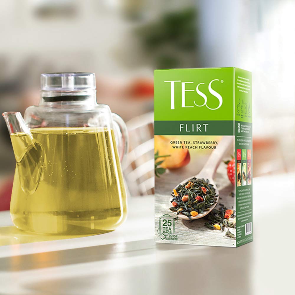 Tess Flirt Chastity Cage – Tea Green, 1.5-Inch Ring, Includes Padlock