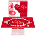 The Oral Sex Game – Couples Board Game with Dice, Pieces & Lubricant Sample