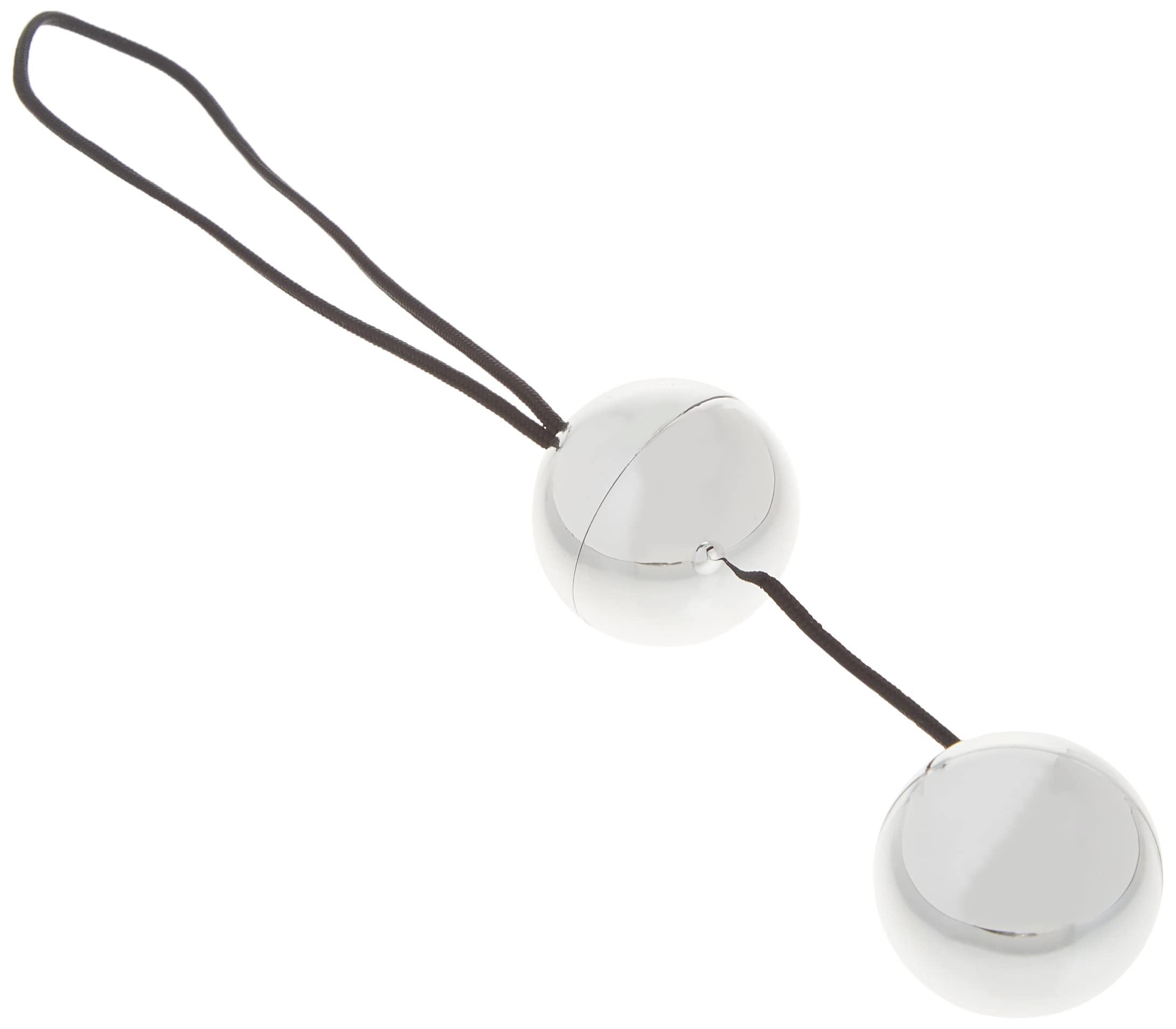 Trinity Vibes 12 lb Silver Ben Wa Balls – Vaginal & Anal Kegel Exerciser for Pelvic Floor Strengthening