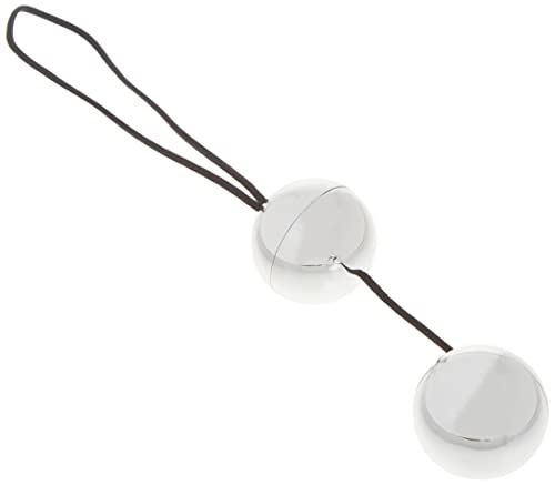 Trinity Vibes 12 lb Silver Ben Wa Balls – Vaginal & Anal Kegel Exerciser for Pelvic Floor Strengthening