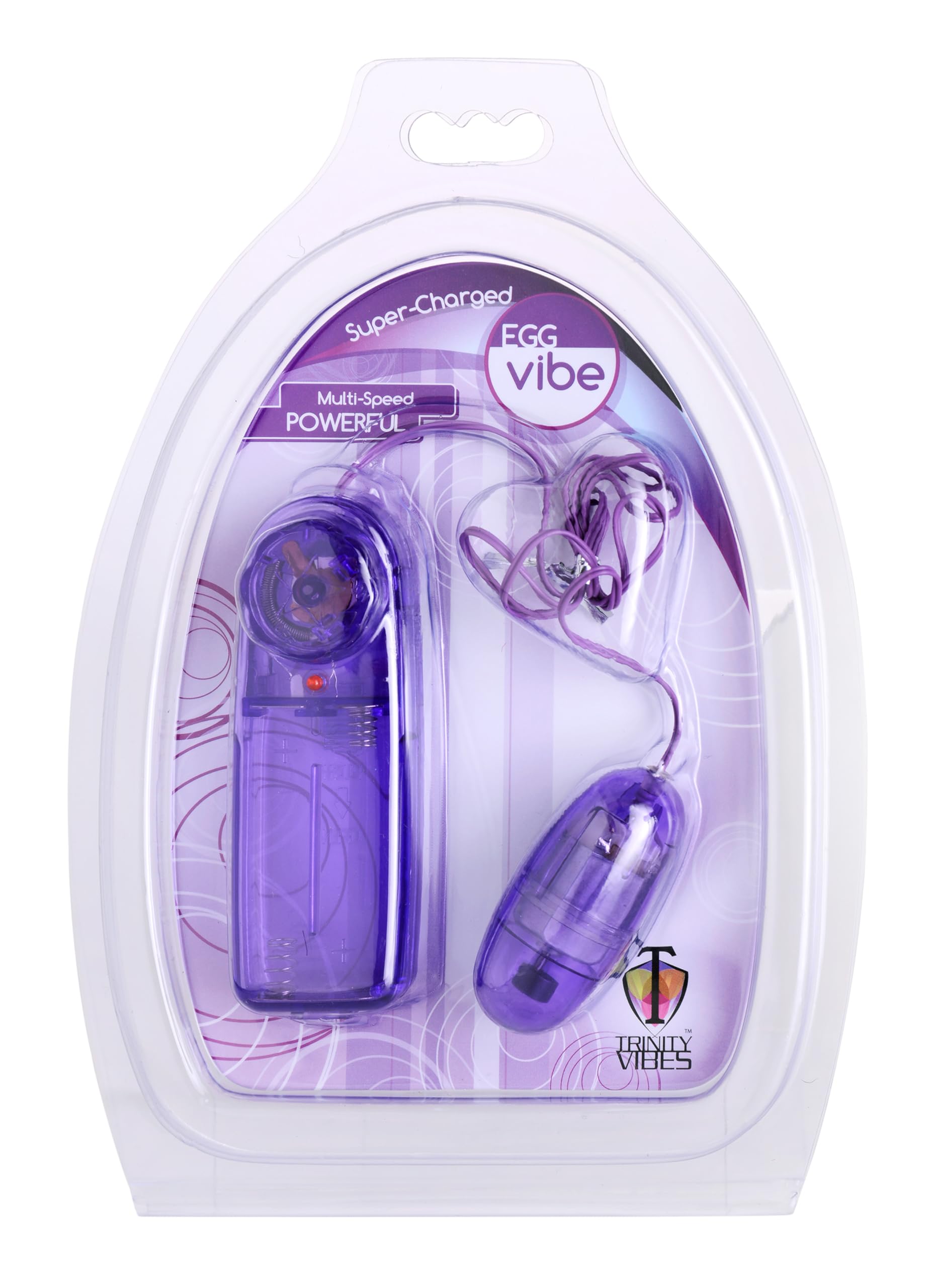 Trinity Vibes Super-Charged Bullet Vibrator – Purple, Waterproof, Variable Speeds