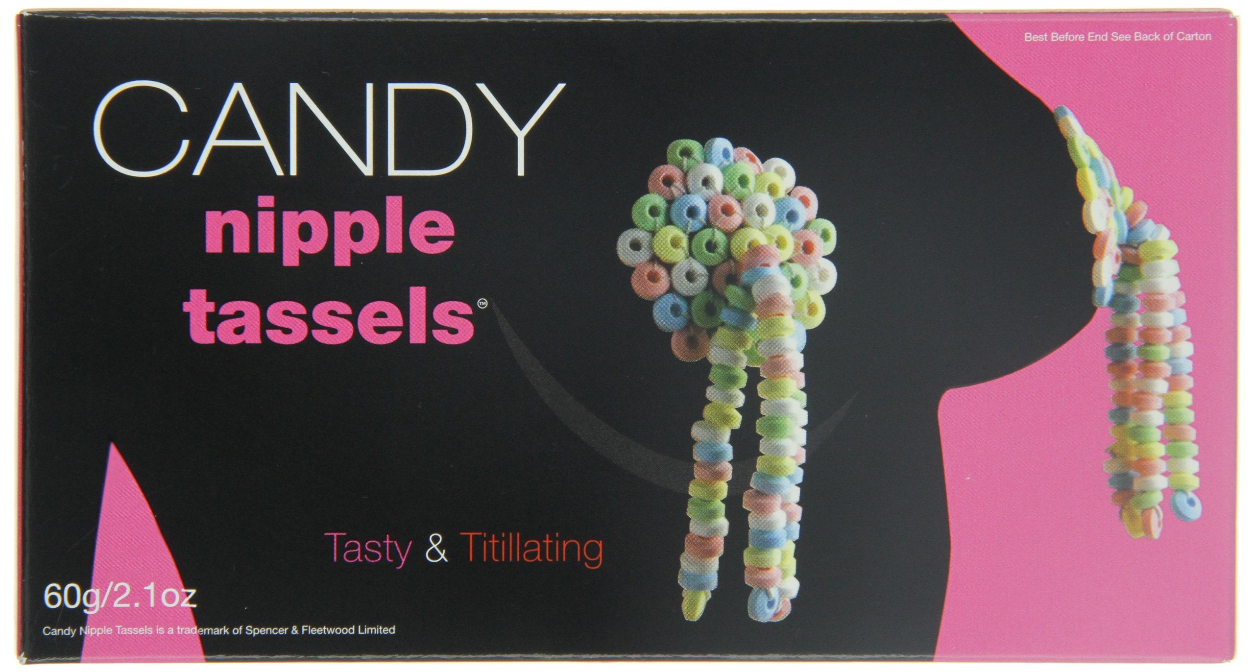 You2Toys OMG Candy Nipple Tassels – Flavored Sugar Pasties for Playful Fun