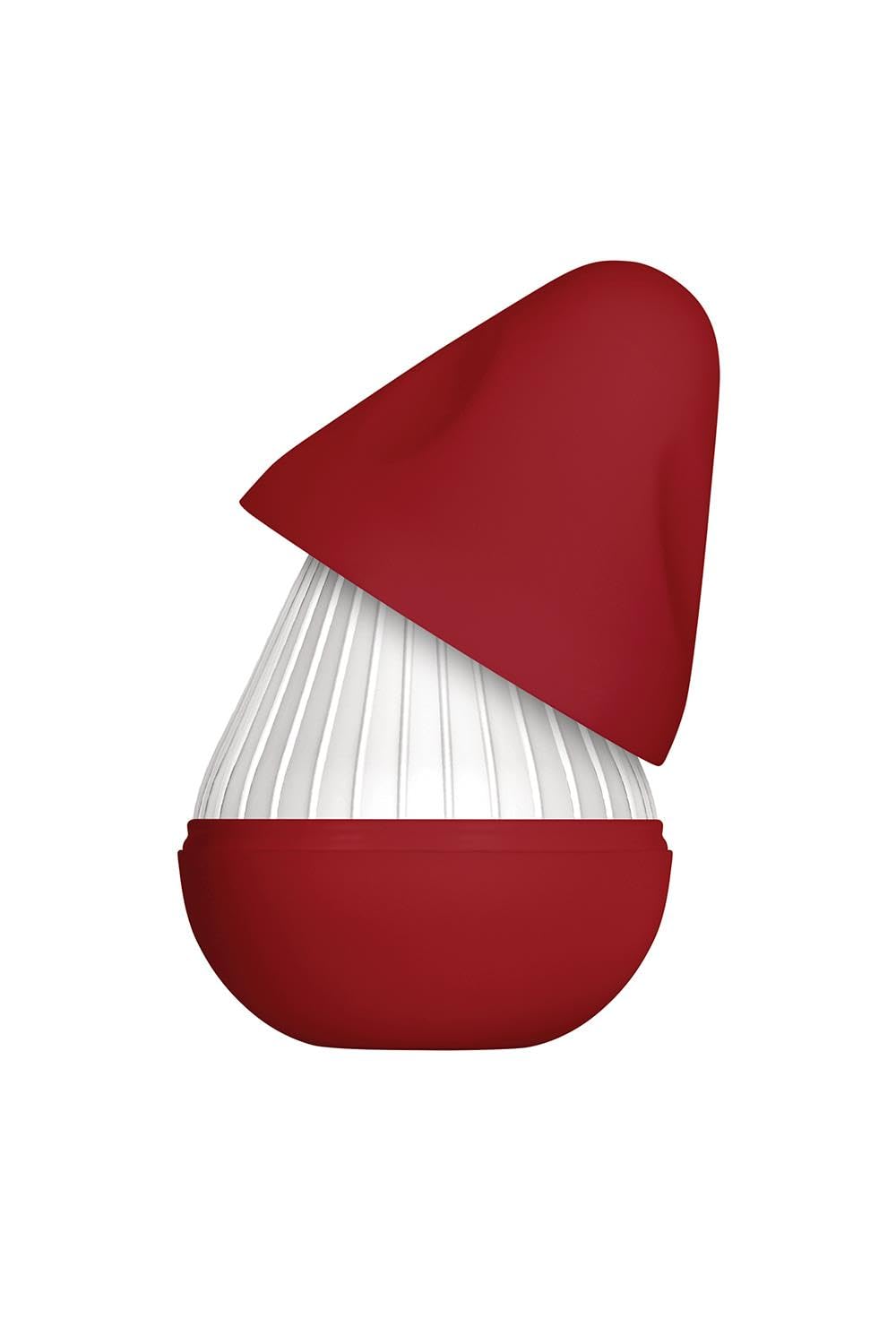 Zero Tolerance Krakatoa Stroker - White, Submersible Male Masturbator with Red Accents